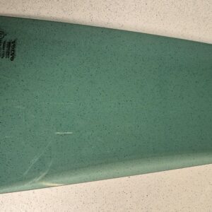 Fast glas bakdörr V, mörktonat