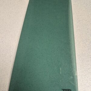 Fast glas bakdörr H, mörktonat